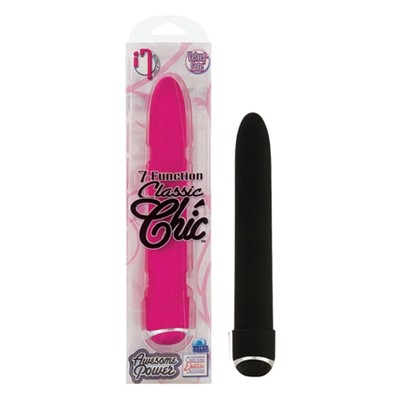 California Exotics 7 Function Classic Chic 6 in. Vibe : 1-pack