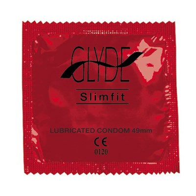 GLYDE Slimfit Premium Lubricated Condoms: 12-Pack