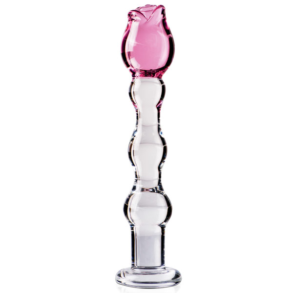 Icicles Hand Blown Glass Dildo Massager No. 12, Pipedream Products