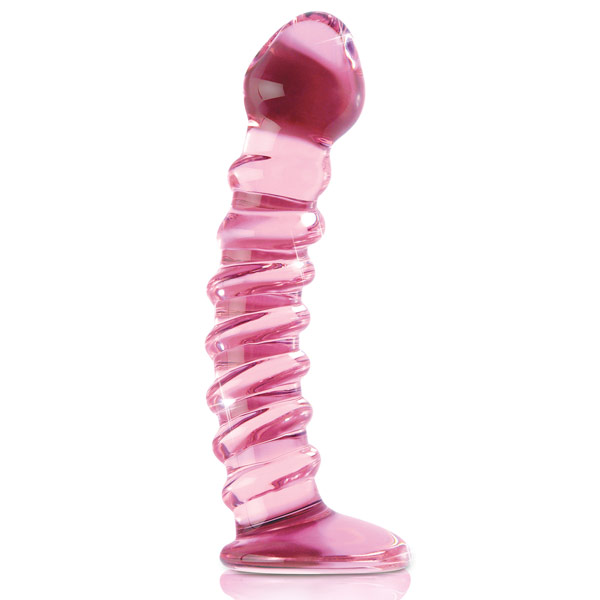 Icicles Hand Blown Glass Dildo Massager No. 28, Pipedream Products