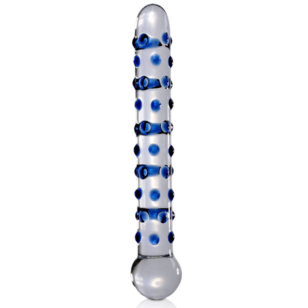 Icicles Hand Blown Glass Dildo Massager No. 50, Pipedream Products