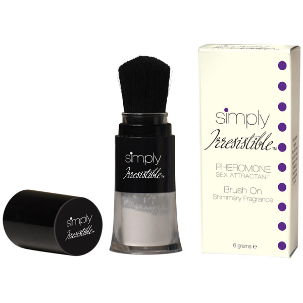 Simply Irresistible Pheromone Sex Attractant Brush On Shimmery Fragrance, Boxed, 6 g, Classic Erotica