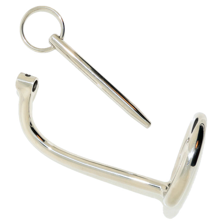 Cock Ring with Urethral Penis Plug