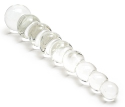 Icicles - Graduated Glass Anal Beads