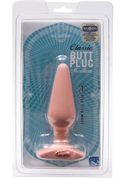 Butt Plug Medium White - Anal Toy