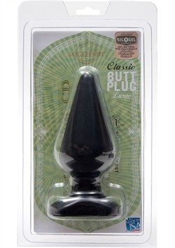 Butt Plug Black Large - Anal Toy
