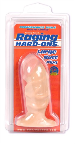 Raging Hardons Butt Plug Large - Anal Toy