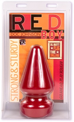 Red Boy Extra Large Butt Plug - Anal Toy