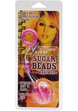 Vivid Sugar Beads Pink Monique - Anal Toy