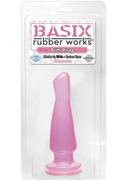 Basix 5" Butt Plug Pink - Anal Toy