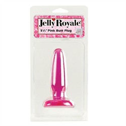 Jelly Royale Butt Plug Pink - Anal Toy