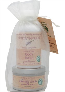 Massage Candle Body Lotion Bag Lavender
