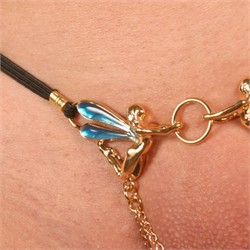 Fairy Wings G String Labia Gem - Erotic Jewelry