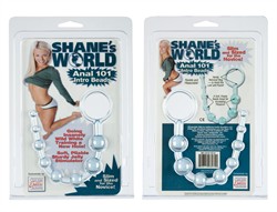 Shane's World Anal 101 Intro Beads Blue - Sex Toy