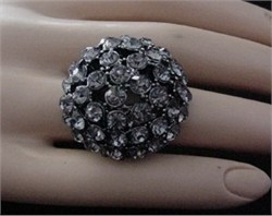 Black Dome Ring