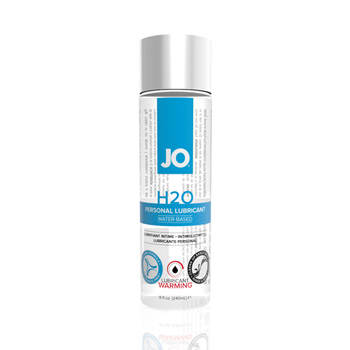 Lubricant - JO H2O warming lubricant (8 fl.oz.)