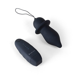 Bfilled remote control butt plug