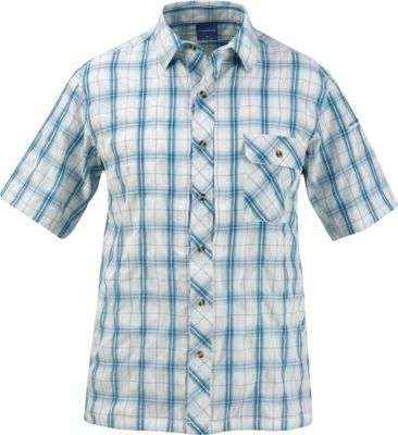 Propper Men's Covert Button-Up Shirt - Mallard Plaid (Small) (Adult)