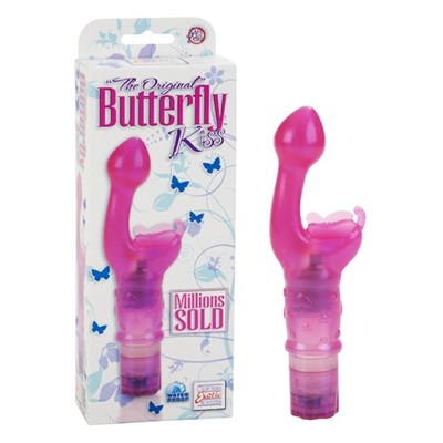 California Exotics Butterfly Kiss The Original Vibrator- Pink
